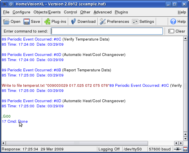 Terminal Emulator screen shot
